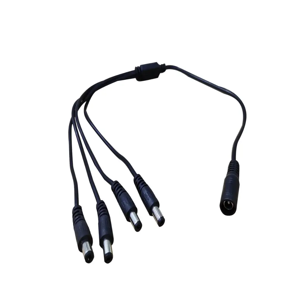 [VICAMPSUWB07] SAXXON PSUWB07 - DIVISOR DE ENERGIA/ TIPO PULPO/ 4 CONECTORES MACHO/ 2.1MM/ 1 CONECTOR HEMBRA