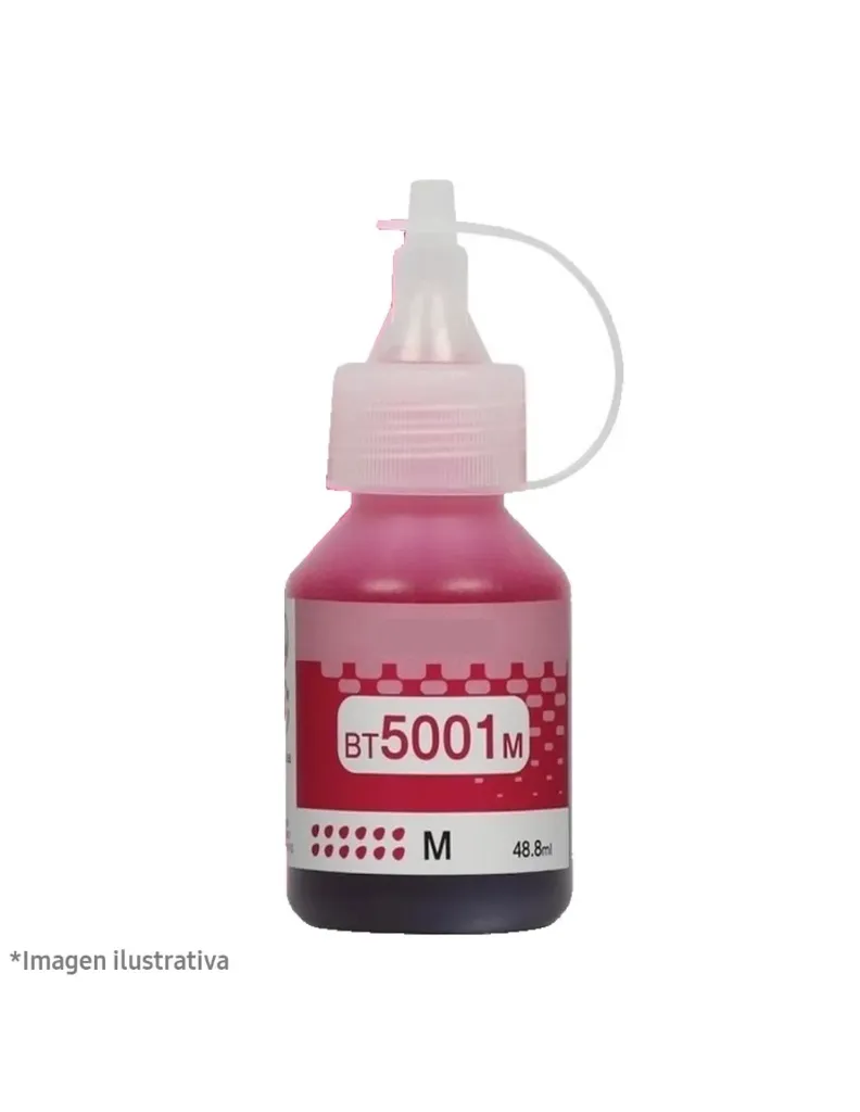 [BT5001M] Bote de Tinta Original Brother BT5001 Magenta para 5,000 impresiones