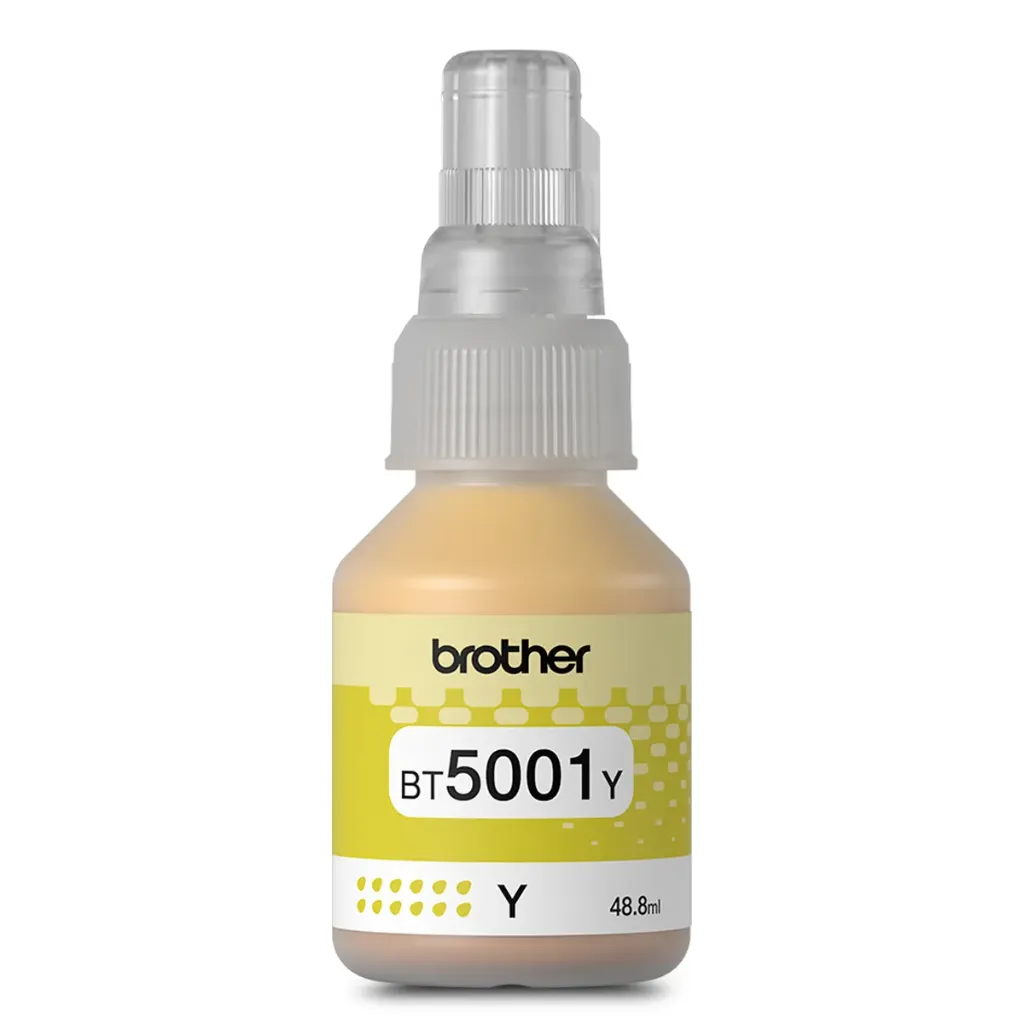 [BT5001Y] Bote de Tinta Original Brother BT5001 Amarillo para 5,000 impresiones