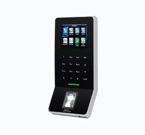 [F22-ID] Lector Biométrico de Huella / PROXIMIDAD / 3000 Huellas / 5,000 Tarjetas / ADMS Gratis / WiFi / Teclado táctil / Estético / Soporta DDNS con BIOTIMEPRO